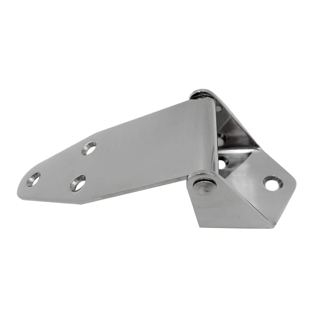 Marine Surface Mount -Large Leaf Hatch Door Hinge 140x50x50mm for RV, Boat, Yacht