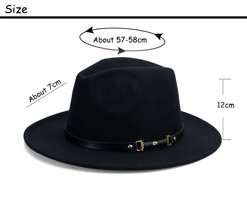 YY зимние фетровые шляпы для мужчин с широкими полями Джаз Панама женские осенние чай праздничные колпаки Винтаж фетровая шапка Трилби сомбреро Негро FD19047
