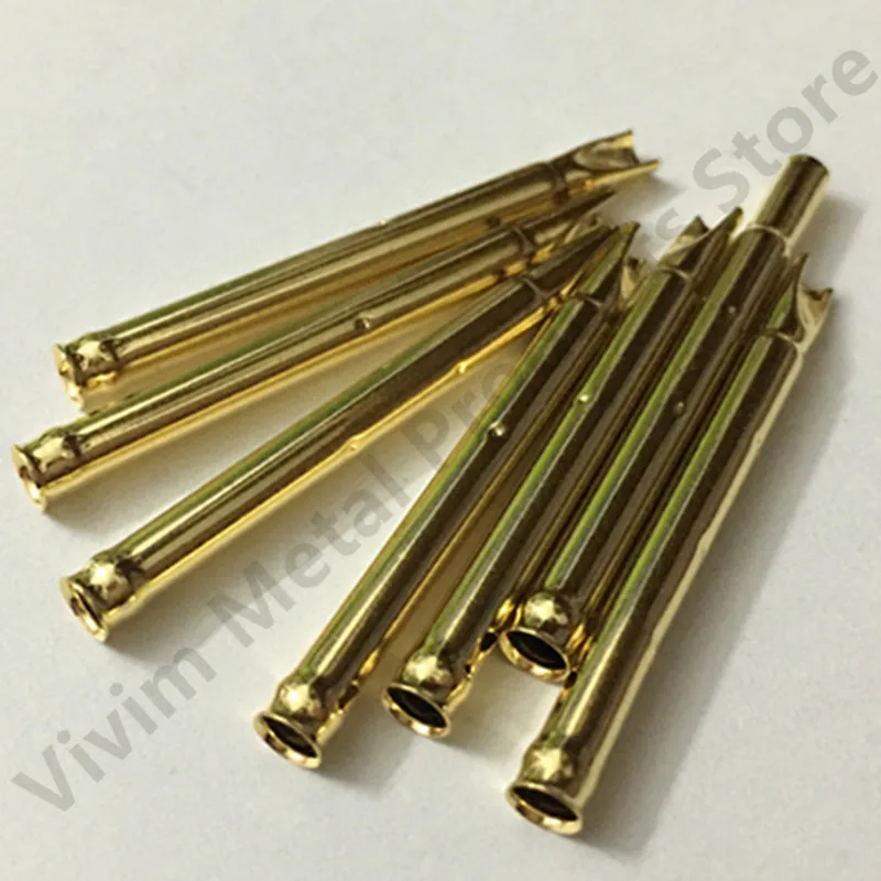20/100pcs R156-1S Prüf stift P156-B Behälter Messing rohr Nadel hülse Sitz lot Sonden hülse 30,3mm Außen durchmesser 2,69mm verbinden – Detail 5