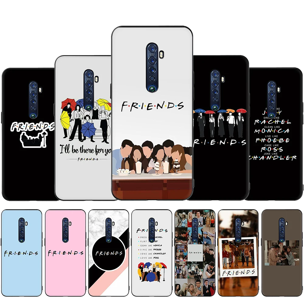 Чехол для телефона кофе друзья ТВ шоу OPPO Reno 2 Z 10X Ace 2Z 2F 3 Pro Realme A5 5 Q X2 XT X50 X Lite |