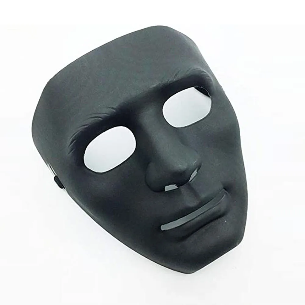 For Hip Hop Dance/Opera Plain Mask Costume Party Dance Crew Full Face Plastic