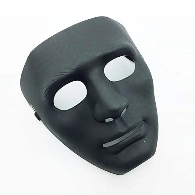 Cosplay Halloween Festival PVC White Mask Party Toys Unique Full Face Dance  Costume Mask for Men Women for Gift - AliExpress