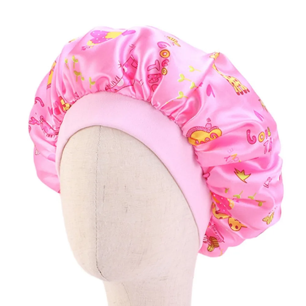 Print Women Polyester Silk Satin Bandage Adjustable Scrub Cap Sweatband Bouffant Hat Men Female Nurse One Size #4I28 (1)