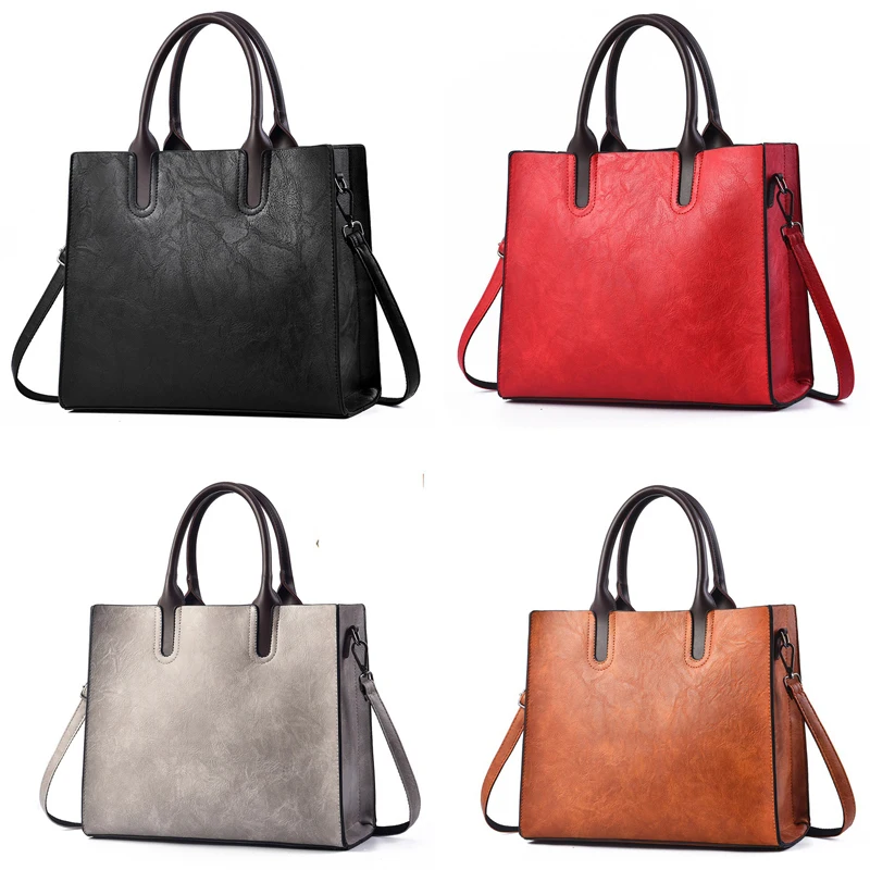 Роскошная женская сумка, дизайнерские сумки bolsa feminina, винтажная сумка-мессенджер, летняя большая сумка-клатч, коричневая кожаная сумка на плечо