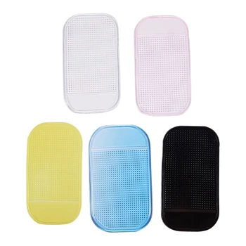 

5 Pcs Car Magic Anti-Slip Dashboard Sticky Pad Non-slip Mat GPS Phone Holder 13x7cm