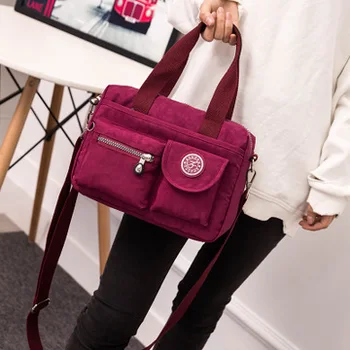 

Women Luxury Nylon Shoulder Bag Waterproof Elegant Daily Shopping Handbag bags for women 2020 purses and handbags sac a main