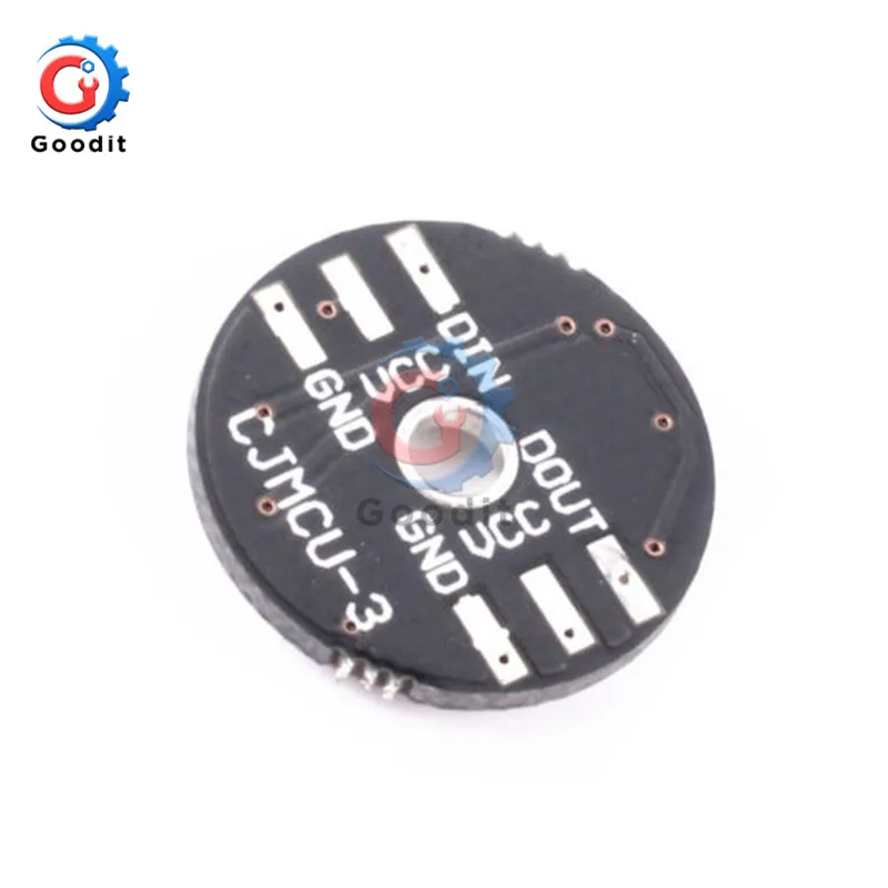 RGB LED Ring 3 Bits LED WS2812 5050 RGB Ring Lamp Light with Integrated Drivers For Arduino Lights