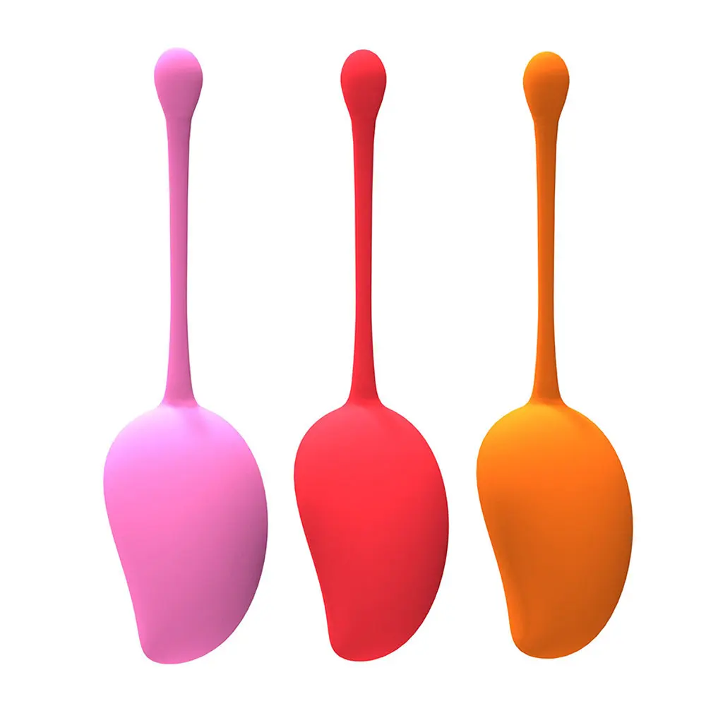 Шарики Кегеля в форме манго вагинальные шарики Бен-ва массажер для упражнений