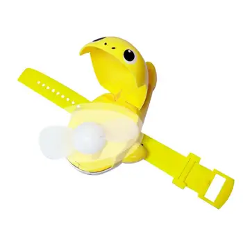 

1pc Watch Design Fan Durable Practical Portable Cartoon Gift Fan Wrist Fan USB Charging Fan for Kids Toddler Children