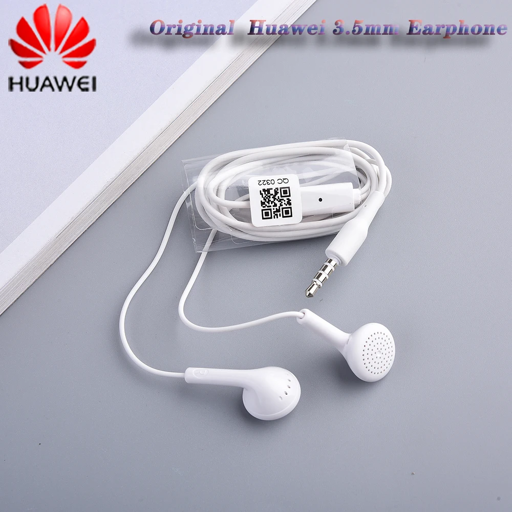 Оригинальные наушники Huawei 3 5 мм с микрофоном и регулятором громкости для HUAWEI P7 P8 P9