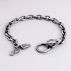 Bracelet en argent thaïlandais pour hommes, fait à la main, avec crâne, rétro punk raven messenger, en argent pur s925, pour couple, nouvelle collection 2022 ► Photo 2/6
