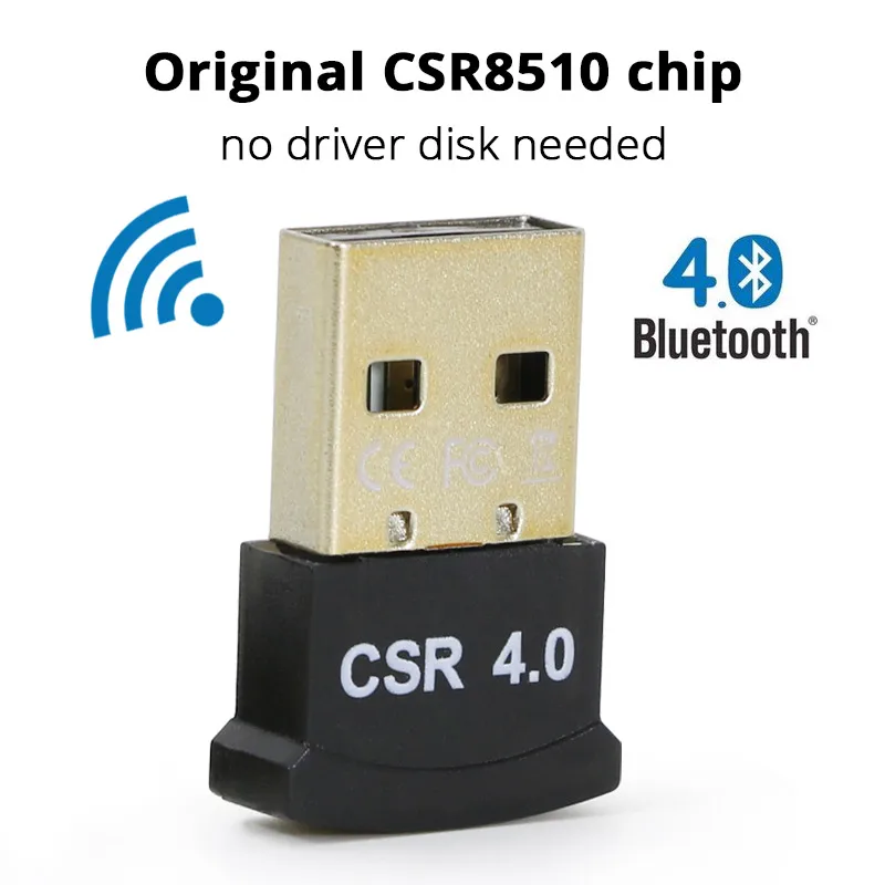 

Wireless USB Bluetooth 4.0 Adapter Mini Bluetooth Dongle Music Sound Bluetooth Transmitter Receiver Adapter For PC Computer