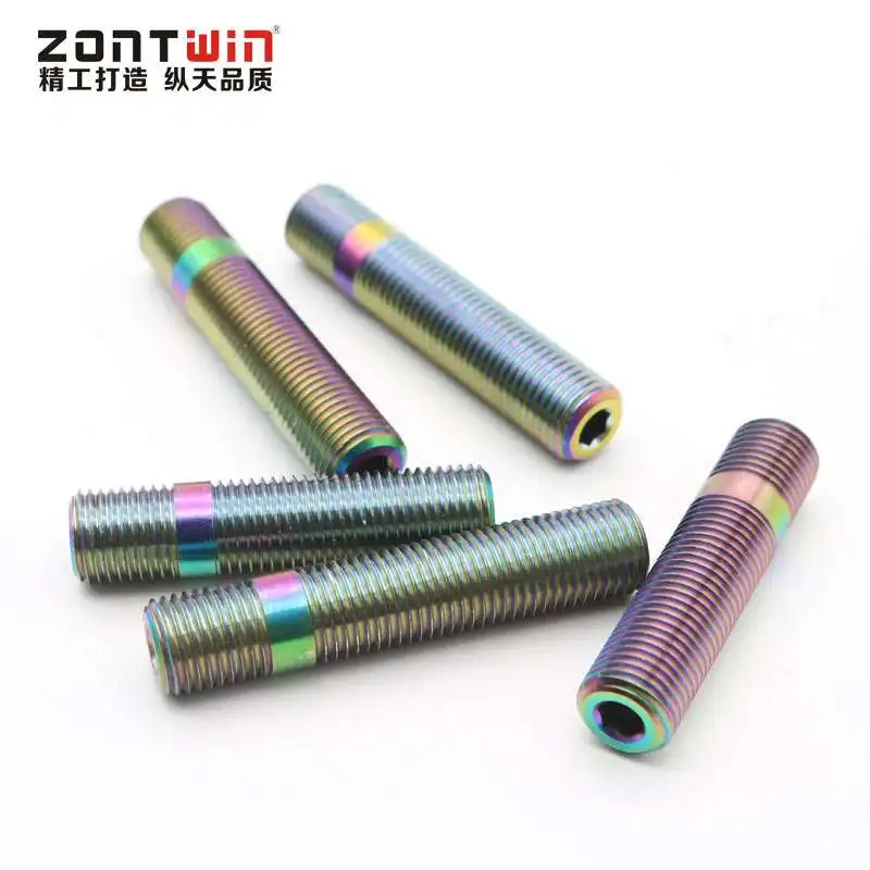 

20pcs GR5 titanium alloy wheel modified stud bolt M14*1.25-M14*1.5 for BMW X5M3M5M6