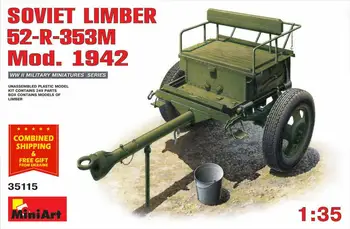Комплект пластиковых моделей Miniart 35115 - 1/35 советский Limber 52 - R - 353M Mod Второй мировой войны 1942