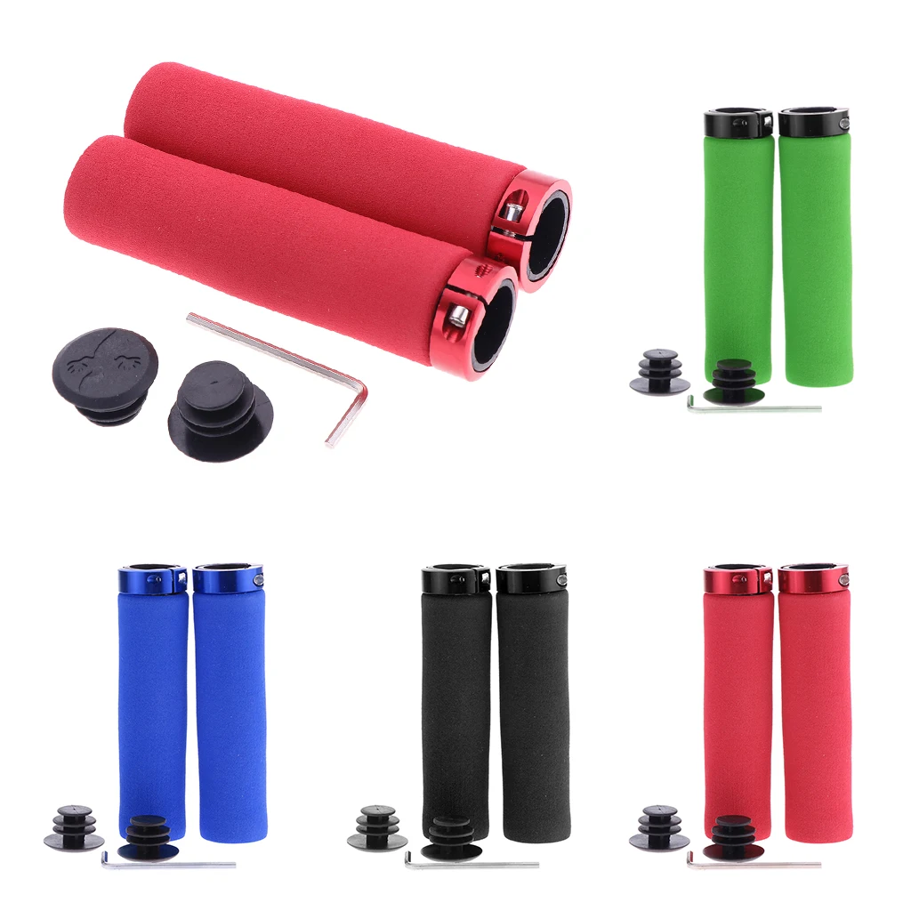 1 пара велосипедных ручек руль для горного велосипеда велосипедные запорные