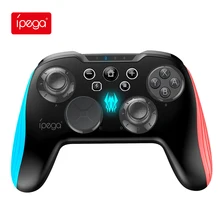 Ipega Gamepad PG9139 Bluetooth kablosuz oyun kolu oyun konsolu denetleyici ile LED ışık nintendo anahtarı PC Android NS