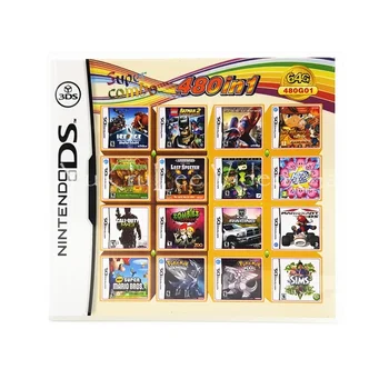 

480 in 1 DS Video Game Cartridge Console Card Compilation All In 1 for Nintendo DS 3DS 2DS