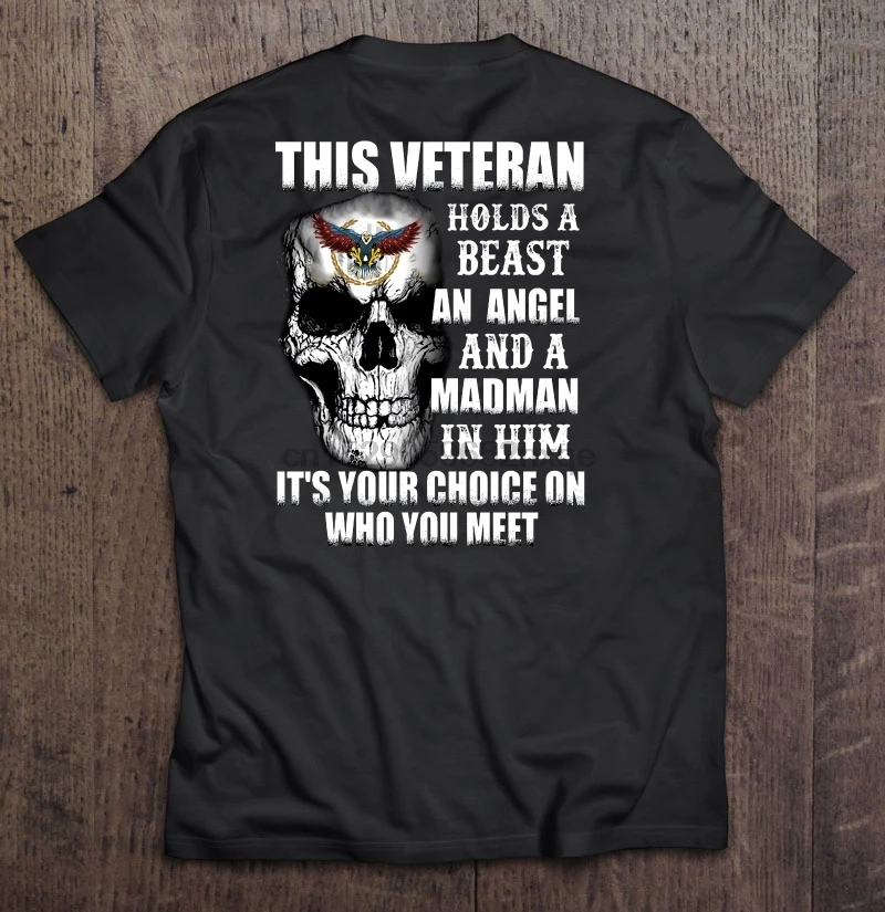 Этот Ветеран держит зверя ангела и сумасшедшего в нем это ваш выбор на том кто вы