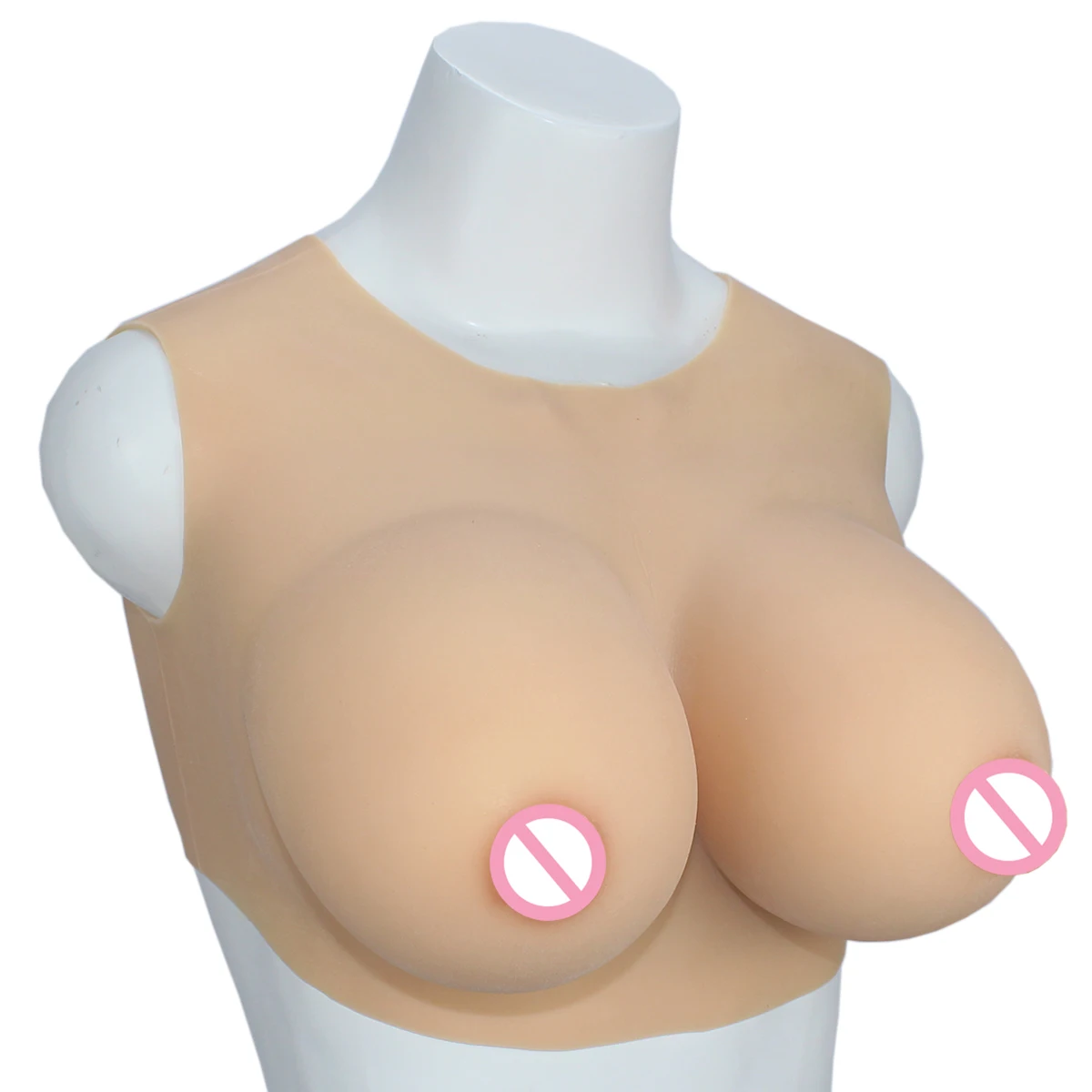 RAOPIN Realistic Shemale Fake Boobs False Breast Forms Crossdresser Silicone Tits for Cross dress Breastplate |