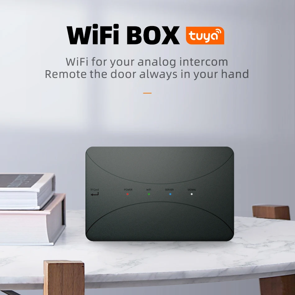 Doornanny-intercomunicador con Control de teléfono inteligente, caja IP de vídeo inteligente, portero automático con Android y Iphone