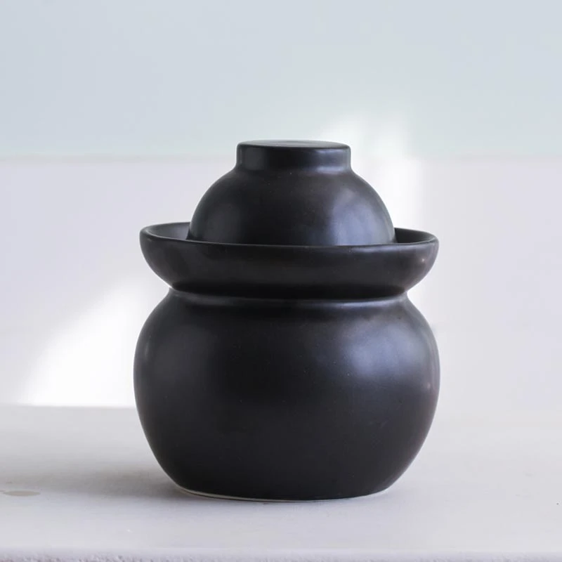 Ceramic Pickles Jar Mini Kimchi Pot Korea Pickled Vegetable Cabbage