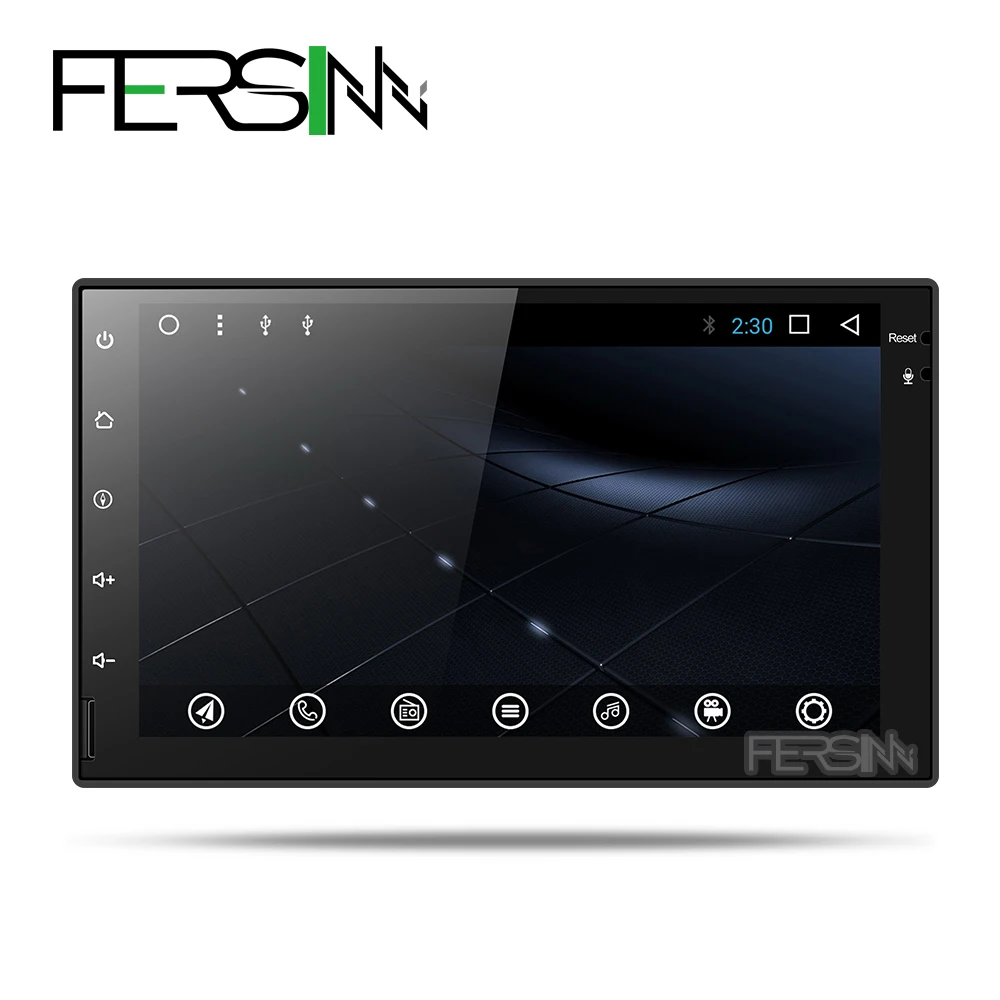 Top Fersinny CWD7060 2G android 9.0 car dvd gps navigation radio video player stereo universal 2 din radio car multimedia player gps 1