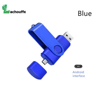 

USB 2.0 OTG Metal Pendrive 128gb USB Flash Drive 64gb Flash memory usb stick cle usb 32gb 16gb pendrive for android phone