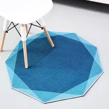 Модный скандинавский геометрический Коврик для гостиной, спальни, кабинета, прикроватные коврики, современный круглый детский декоративный коврик, диван, Йога, одеяло, коврик