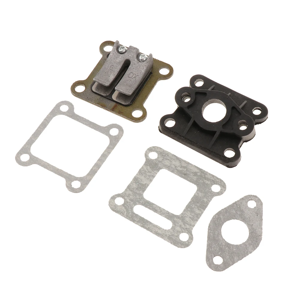 Inlet Intake Manifold Gasket Reed Valve for 47CC 49CC Mini Moto Quad Dirt Bike