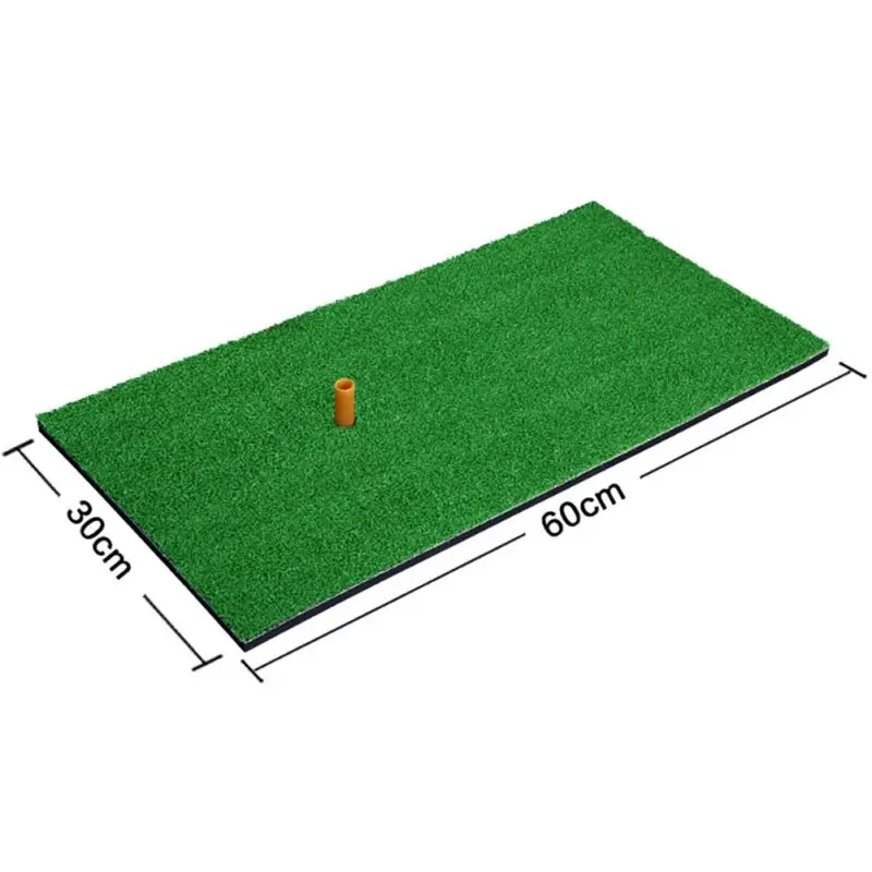 Задний двор коврик для гольфа учебные пособия для гольфа Крытый газон для гольфа практика коврик с искусственной травой понравился - Цвет: 30 60CM