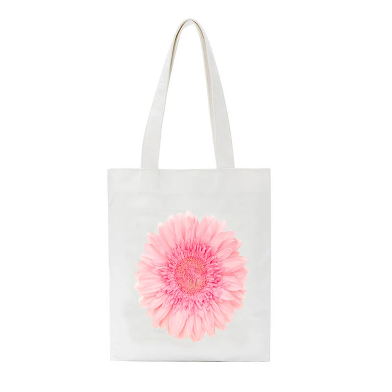 Многоразовые сумки для покупок продуктов Холщовая Сумка летняя женская сумка с