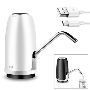 

Portable Touch-tone Wireless Rechargeable Electric Dispenser Water Pump with USB Cable 304 Stainless Steel Tube