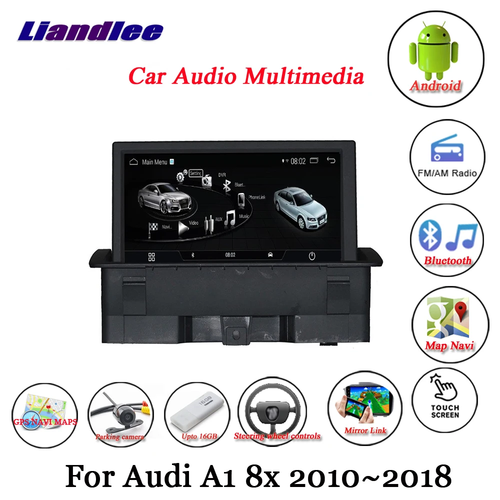 Автомобильная Мультимедийная система Android для Audi A1 8X 2010-2018 радио GPS-навигатор