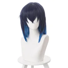 

Loki Wig Demon Slayer Kimetsu No Yaiba Hashibira Inosuke Cosplay Wig Heat Resistant Synthetic Hair Cosplay Costumes