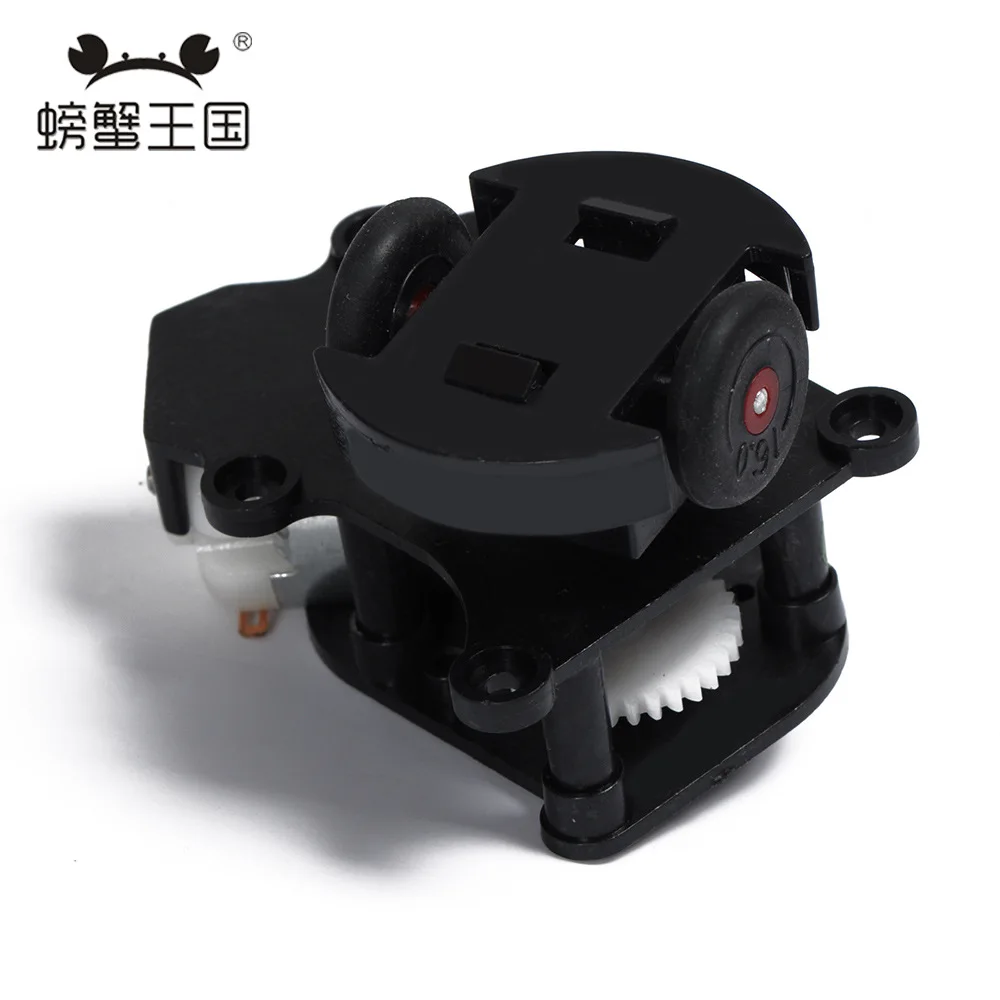 

Crab Kingdom Universal Remote Control Steering Motor Gear Box Buggy Accessories Modified Transmission Control Turning
