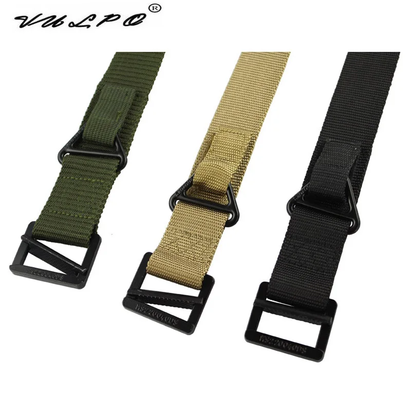VULPO Adjustable Survival Tactical Belt CQB Combat Rescue Rigger Duty Belt Outdoors Sport