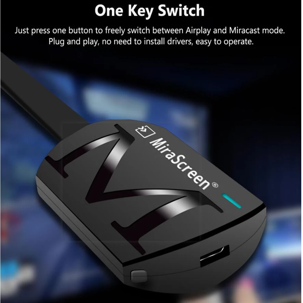 MiraScreen G4 Plus беспроводной HDMI 1080P Android tv Stick WiFi Дисплей донгл приемник DLNA Miracast Airplay медиа стример литой