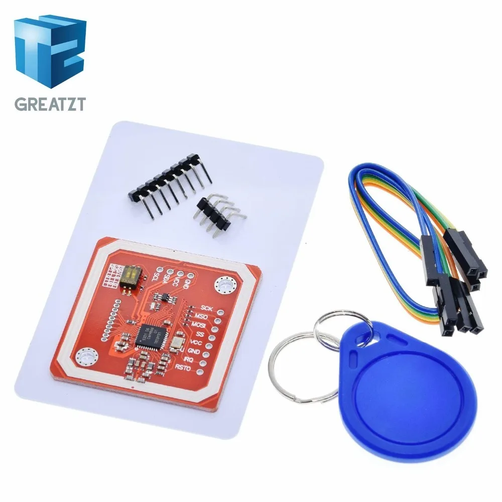 1 комплект GREATZT PN532 NFC RFID беспроводной модуль V3 пользовательские комплекты писатель режим IC S50 карты PCB аттенна IEC IIC SPI HSU для Arduino