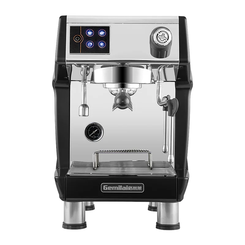 CRM3200D коммерческая кофе-машина 2700W 15Bar Профессиональный итальянская кофемашина 1.7L кофеварка для приготовления эспрессо - Цвет: Black