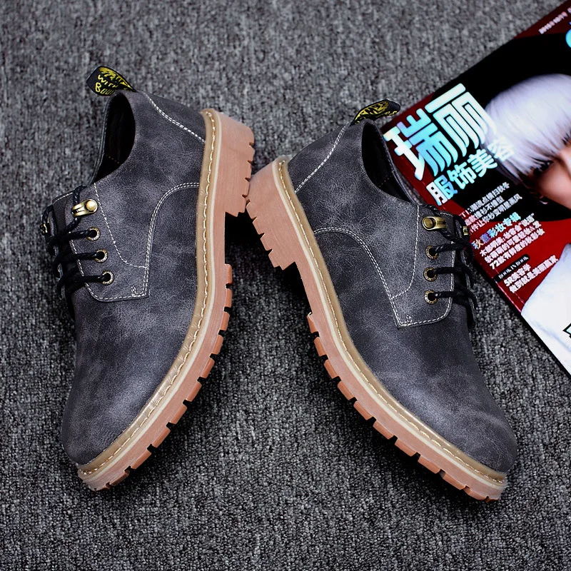 New Men Hiking Shoes Comfortable First Layer Cowhide Leather Outdoor Sneakers Men Breathable Hiking Sports Boots 39-47
