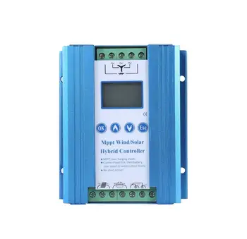 

China Quality 300W Solar Wind Charge Controllers solar panel battery regulator LCD display wind controller 12v/24v auto