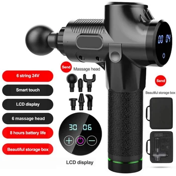 

Morease Massage Gun Cordless Rechargeable Muscle Stimulator Deep Tissue Massager Device Body Relax Slimming Shaping Pain Relief