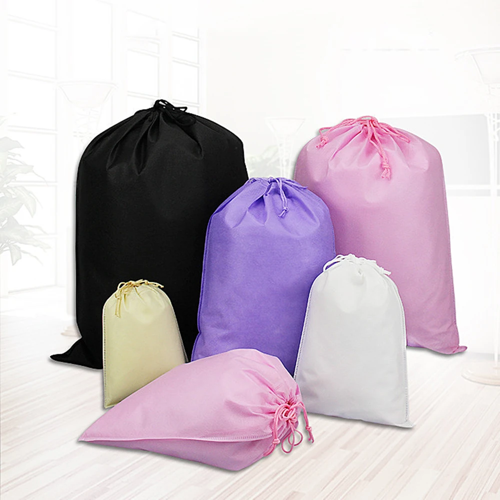 1pc Waterproof Travel Shoulders Bag Storage Drawstring Backpack For Shoes Baby Kids Toy Lingerie Makeup | Дом и сад