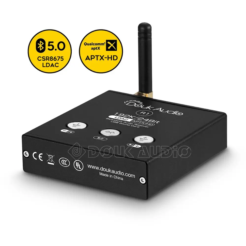 Nobsound Мини Bluetooth 5 0 стерео приемник USB DAC D/A конвертер аудио адаптер|Усилители