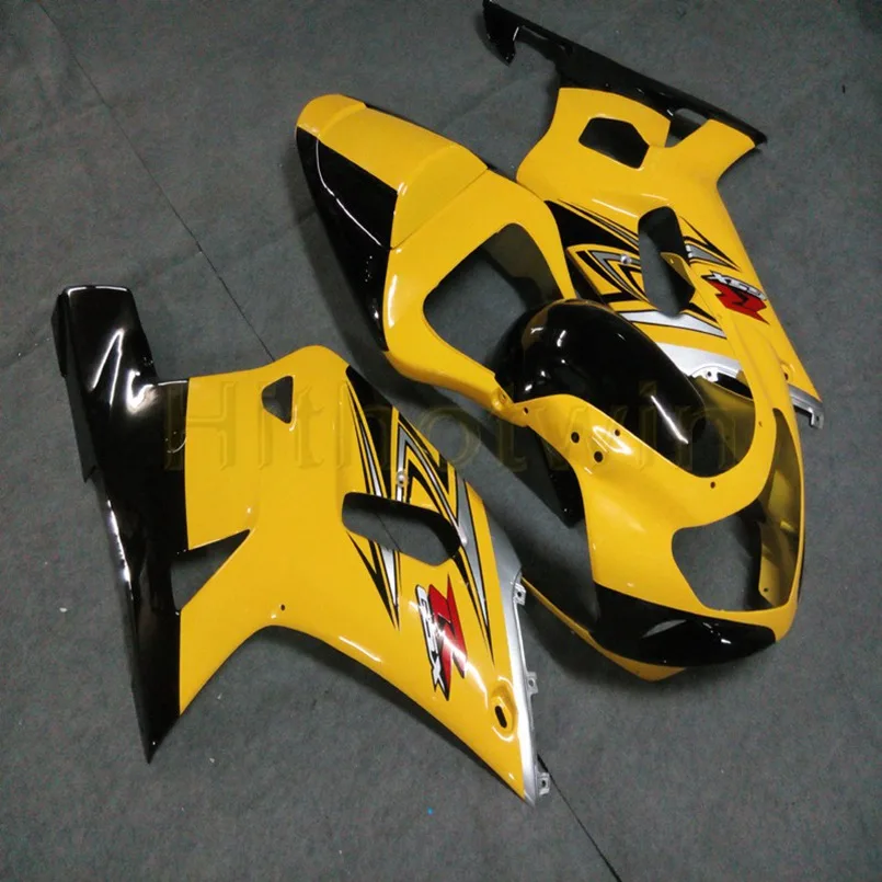 Пользовательский капот мотоцикла для GSX-R600750 2001-2003 K1 ABS пластик обтекатель литья под давлением синий - Цвет: S