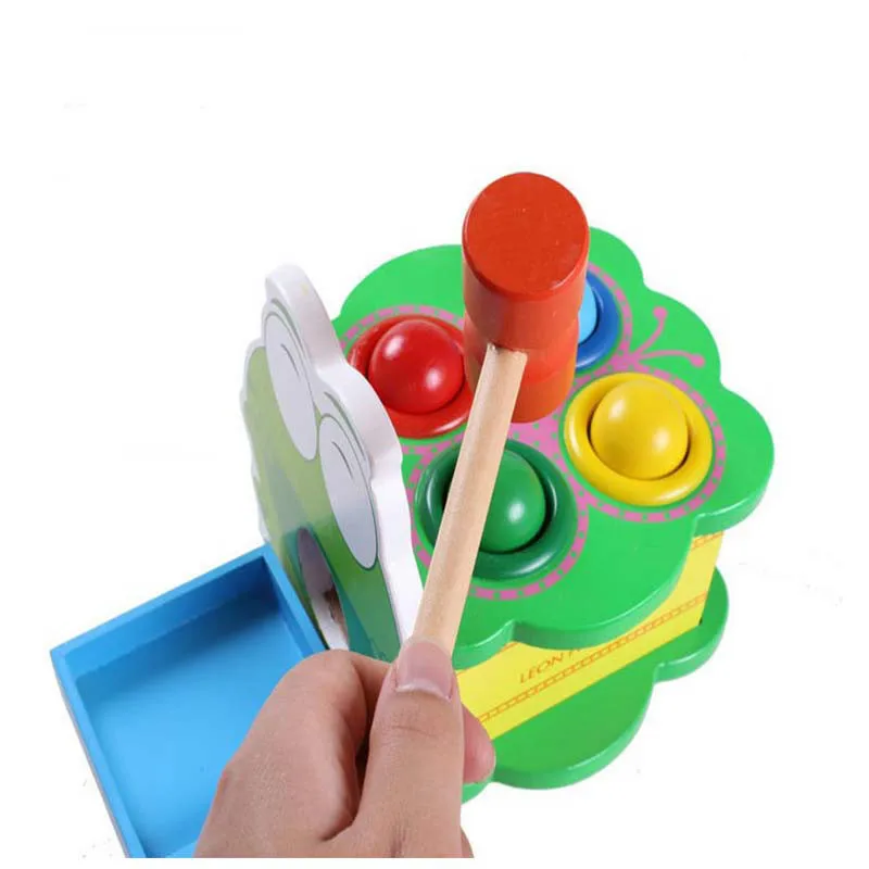  Mungbean Frog Playing Table Baby Toy Playing Ground Mouse Young Cing Wooden Playing Table Intellige