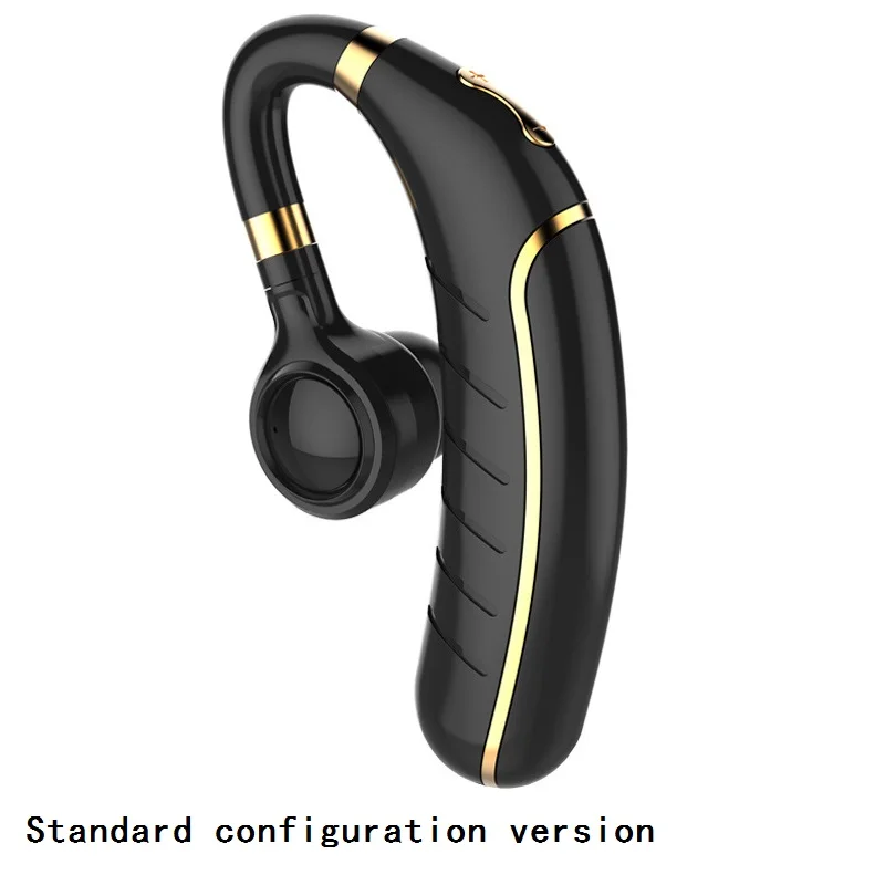 GDLYL Hands-free беспроводные Bluetooth наушники bluetooth-гарнитура наушники-вкладыши с микрофоном наушники чехол для IPhone Xiaomi - Цвет: Gold Standard