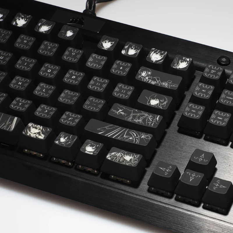 1 conjunto high-end backlit keycap para fate