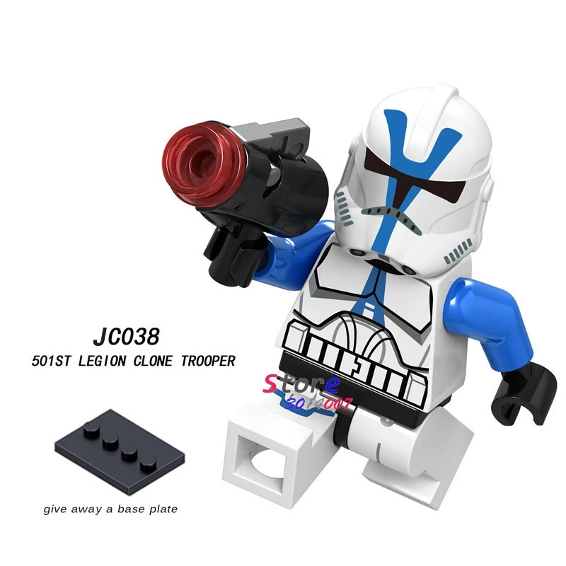 JC038 Одиночный Sergeant Maz Kannata Snoke Pong Krell Строительный Блок игрушка для детей фигурки - Цвет: JC038