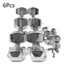 1set Guitar String Tuning Pegs Metal Semi-Closed Guitar String Button Tuner Machine Heads for Acoustic Electric Guitars ► Photo 1/6